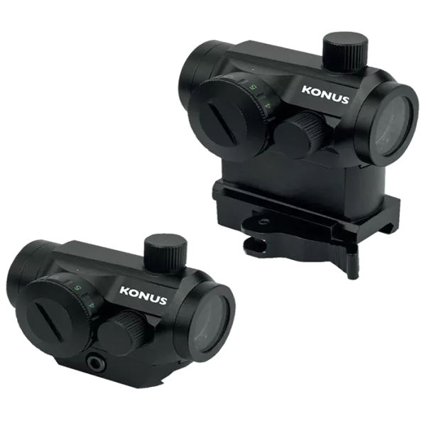 Konus NUCLEAR-QR 1х22 Приціл із маркою двоколірною 4 МОА коліматорний швидкознімний