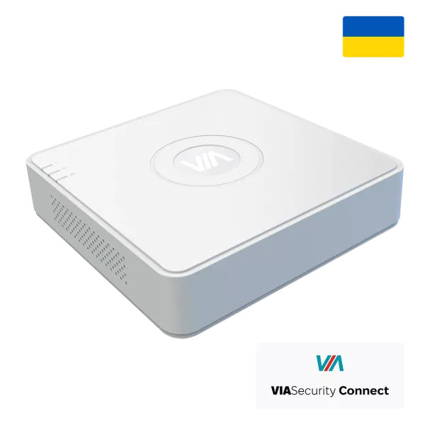 VIA-NVR08V1Q 8-канальний Відеореєстратор VIASecurity
