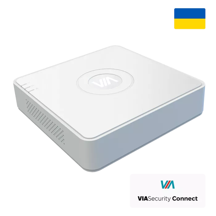 VIA-NVR08V1Q 8-канальний Відеореєстратор VIASecurity