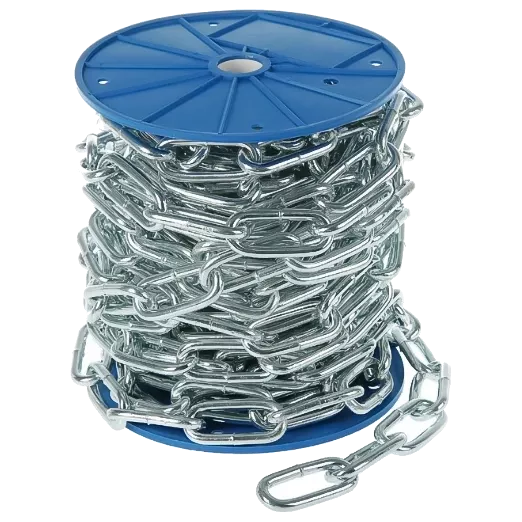 APRO 5 мм DIN 5685C бухта 32 м Ланцюг довголанковий оцинкований