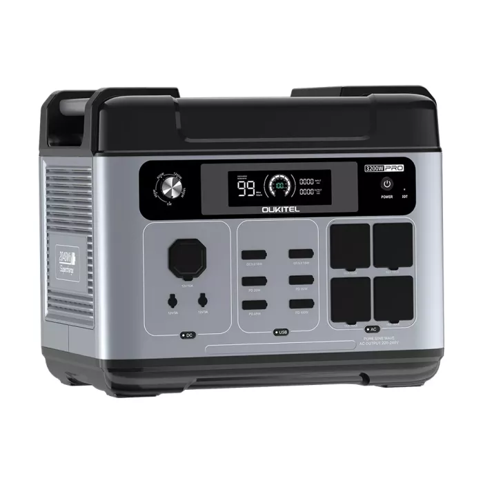 OUKITEL P2001E PRO 3200W 2048Wh Портативна зарядна станція