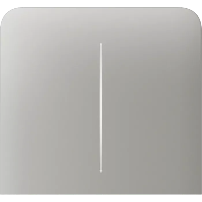 Ajax SideButton (2-gang) vertical [55] ASP oyster Кнопка