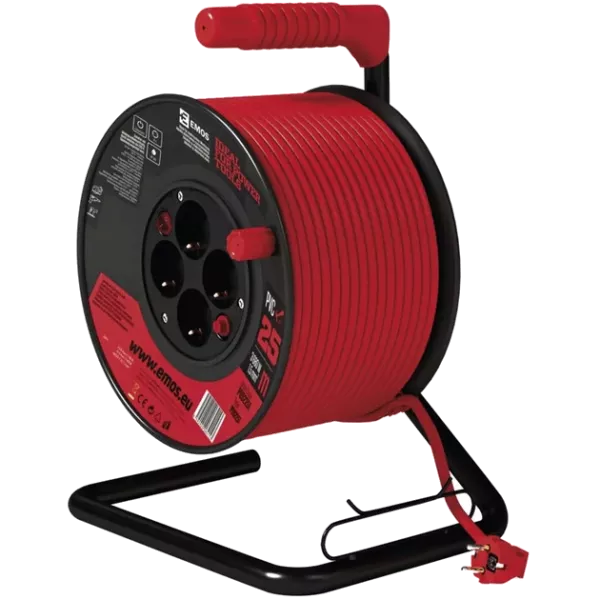 EMOS P092251 25м на котушці Мережевий подовжувач