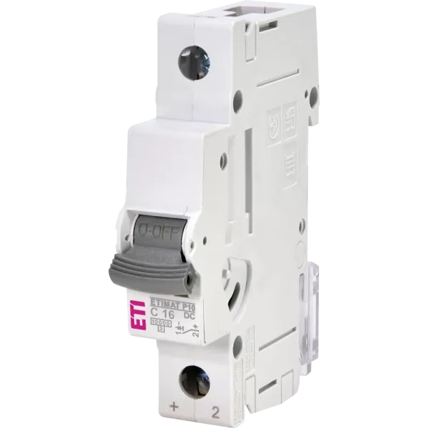 ЕТІ ETIMAT P10-DC 1p C16 (10 kA) Автоматичний вимикач