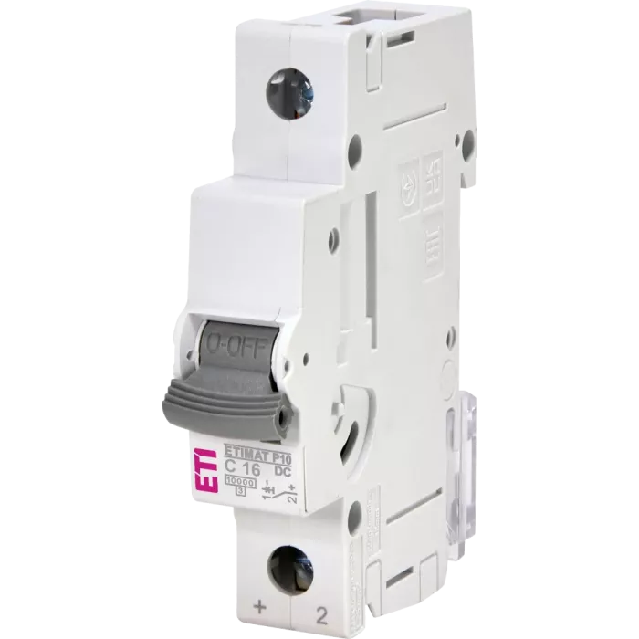 ЕТІ ETIMAT P10-DC 1p C16 (10 kA) Автоматичний вимикач