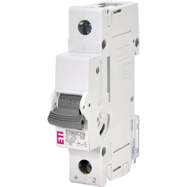 ЕТІ ETIMAT P10-DC 1p C25 (10 kA) Автоматичний вимикач