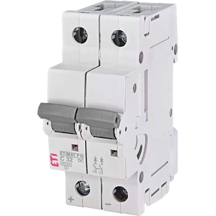 ЕТІ ETIMAT P10-DC 2p C32 (10 kA) Автоматичний вимикач