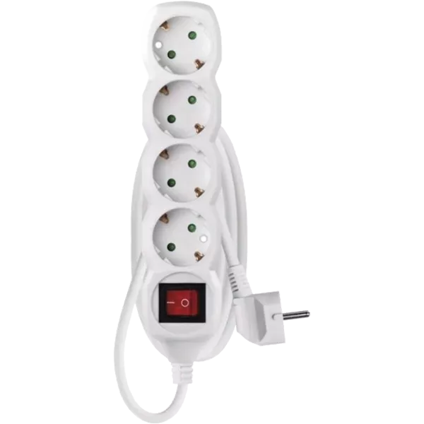 EMOS P1421R 4 розетки 1.5 м Мережевий подовжувач