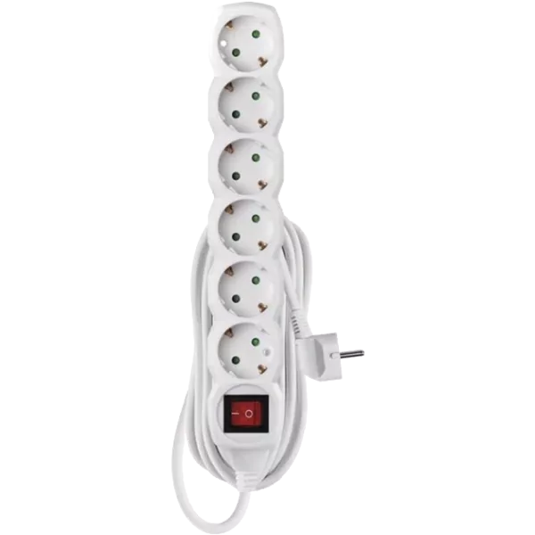 EMOS P1623R 6 розетки 3 м Мережевий подовжувач