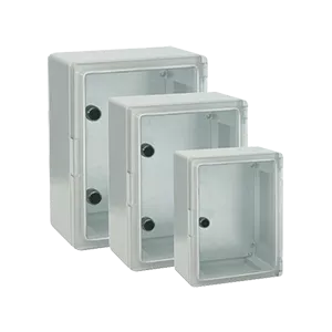 Електрощит (32-50702-007) з прозорими дверцятами 500х700х245