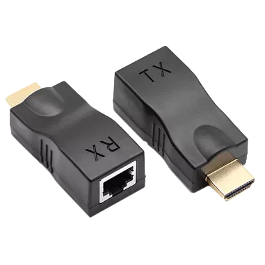Voltronic 30 м 720P-cat5e, 1080P-cat6e Пасивний подовжувач HDMI сигналу по UTP кабелю