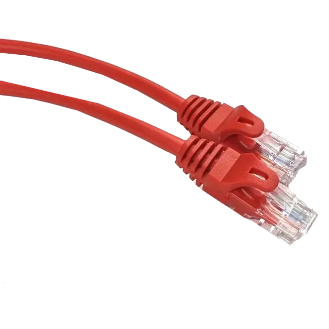 EServer UTP CAT5e 0.25м Патч-корд красный