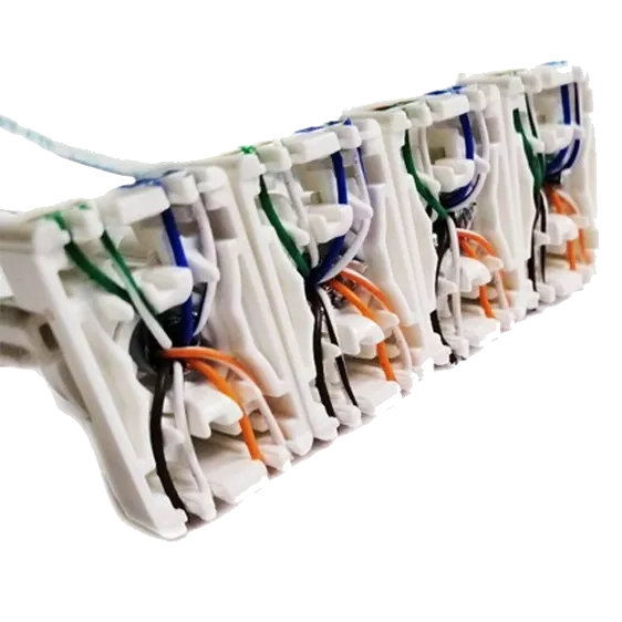 UTP CAT5e 24 порта 1U 19" Патч-панель з організатором