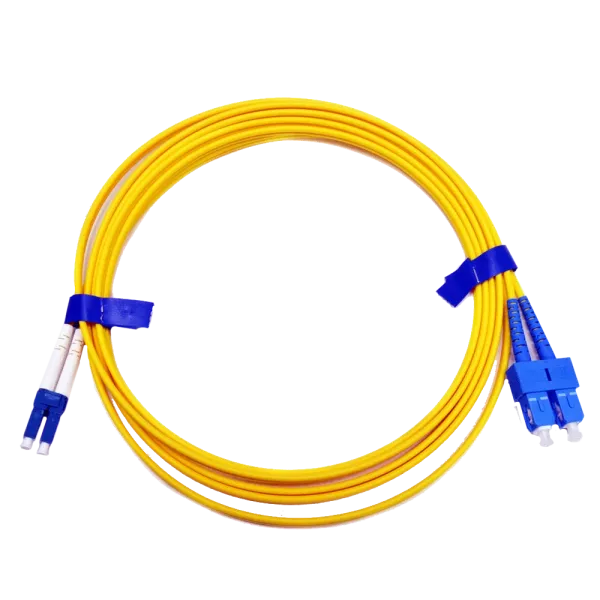 SC/UPC-LC/UPC SM 2м Duplex Slim Патчкорд оптичний
