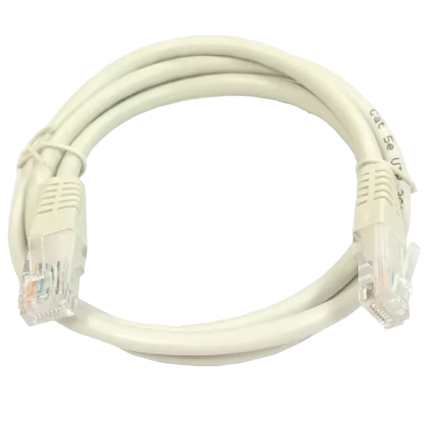 Патч-корд UTP, 15 м, кат. 5e, сірий