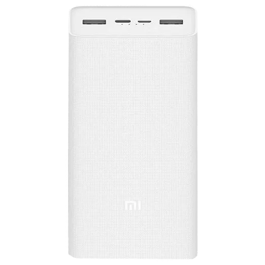 Xiaomi Mi Power Bank 3 30000 mAh 24W Fast Charge PB3018ZM White (VXN4307CN) Повербанк