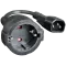 C14 - Schuko 15 см 3*0.75 мм Кабель перехідник