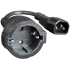 C14 - Schuko 15 см 3*0.75 мм Кабель переходник