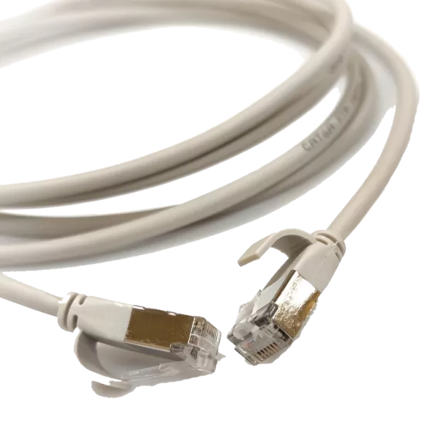 U/FTP, 0.5м, кат. 6А, 28AWG Slim, LSZH, LW Патч-корд