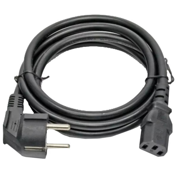 Kingda (С13-CEE 7/7), 3 м, 0.75 мм2 Шнур живлення