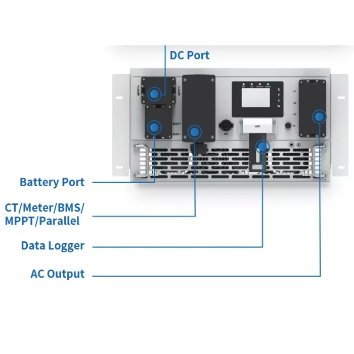 Deye SUN-125K-PCS01HP3 Інвертор модульний