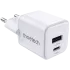 Choetech PD5012 mini White PD30W GAN A+C Адаптер