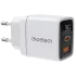 Choetech PD6052 White PD35W GAN A+C Адаптер