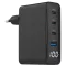 Gembird TA-UC-PDQC100LCD-01-BK PD 100W Зарядний пристрій