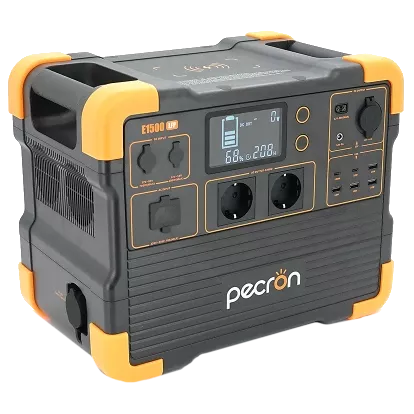 Pecron E1500LFP 1536/2200Wh MPPT VOC 32-95 В Портативное зарядное устройство