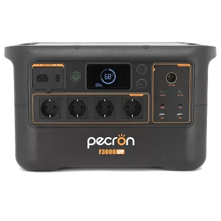 Pecron F3000LFP 3072/3600Wh MPPT 400W Портативний зарядний пристрій
