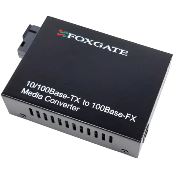 FoxGate EC-B-0,1-1SM-1310nm-20-LFP Медіаконвертер