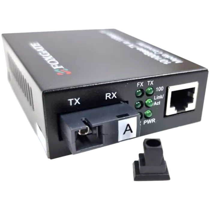 FoxGate EC-B-0,1-1SM-1310nm-20-LFP Медіаконвертер