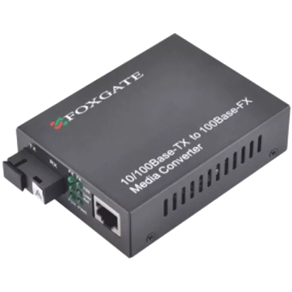 FoxGate EC-B-0,1-1SM-1550nm-20-LFP Медіаконвертер