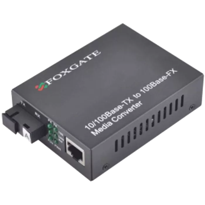 FoxGate EC-B-0,1-1SM-1550nm-20-LFP Медіаконвертер