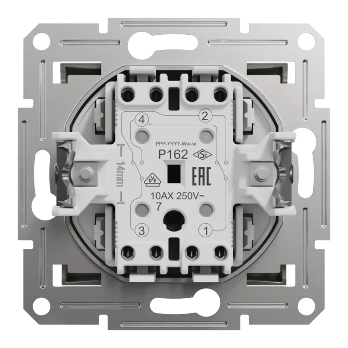 Schneider Electric Asfora EPH0500169 бронза Перемикач перехресний самозажимний