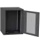 IPCOM 15U 600x600 Шафа телекомунікаційна двері перф(чорна)