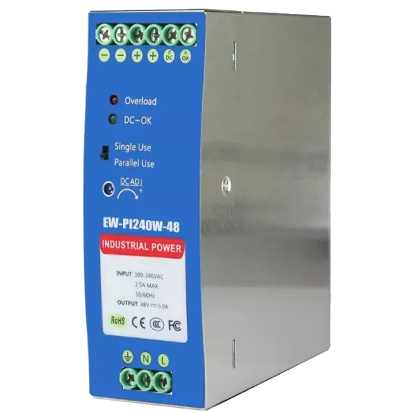 Ewind EW-PI240W-48 на DIN-рейку 240 Вт/48 В Блок живлення