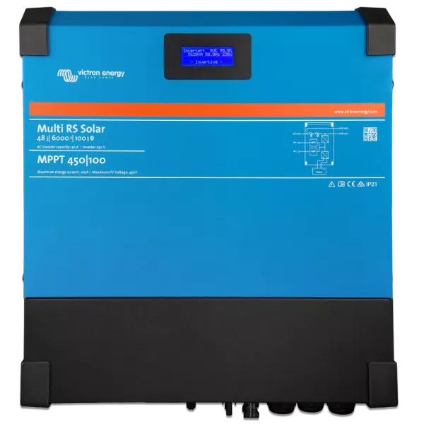 Victron Energy Multi RS Solar 48/6000/100-450/80 солнечный однофазный чистая синусоида Инвертор