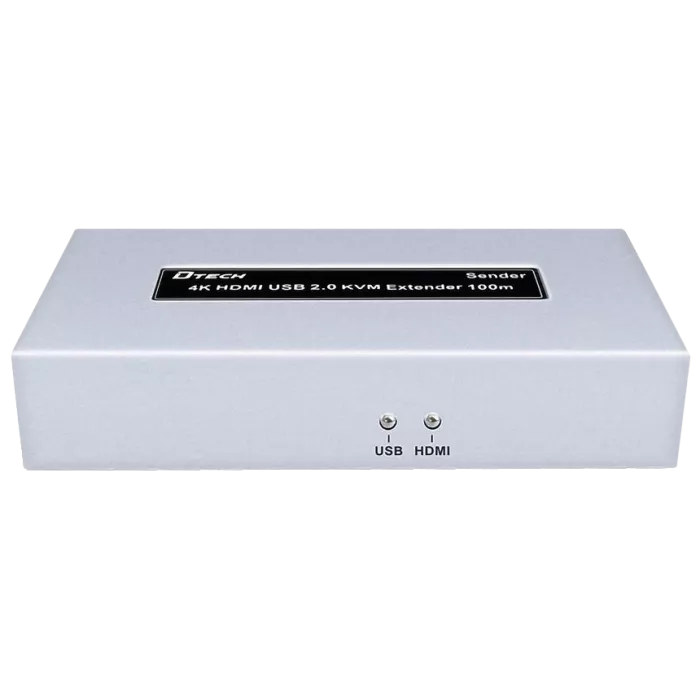 Dtech DT-7051 4K HDMI і USB 2.0 KVM 100м Модуль подовжувач