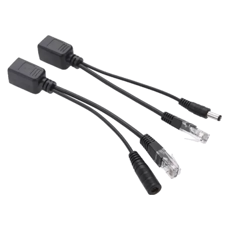 802.3at (30Вт), Black, OEM Q50 пасивний (пара) POE інжектор