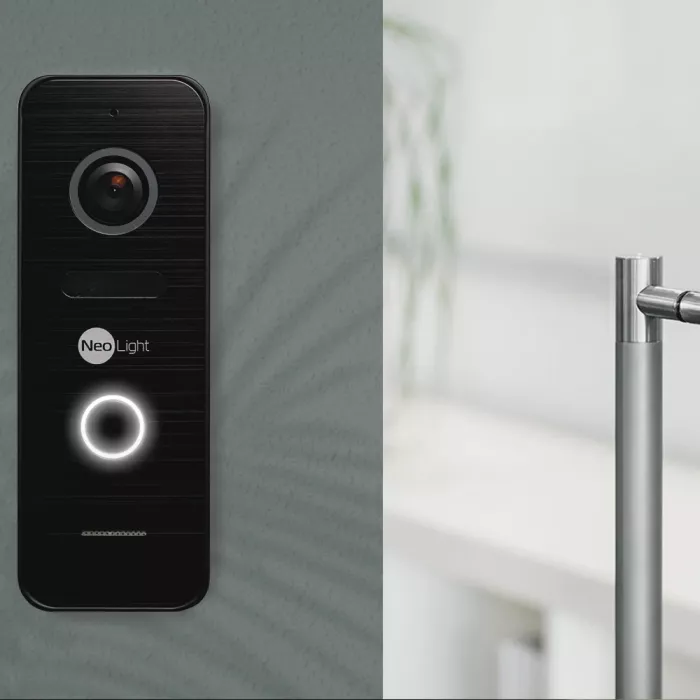Neolight KAPPA+ HD WF + PRIME FHD Black с уголком Комплект відеодомофону