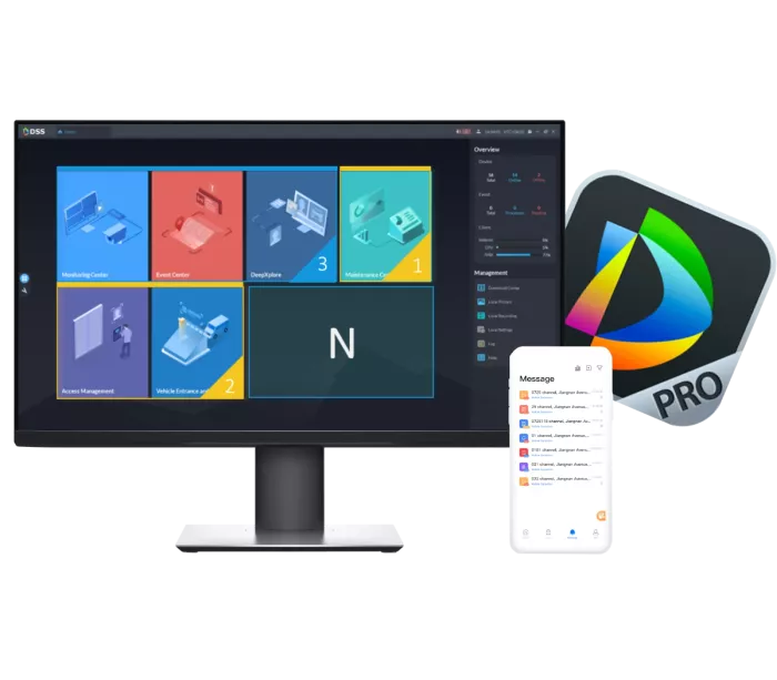 Dahua DHI-DSSPro8-Video-Channel-License відео для використання і керування пристроїв МРТ Звичайна ліцензія