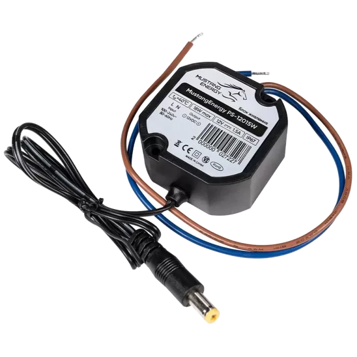 Mustang Energy PS-12015W IP67 Блок живлення