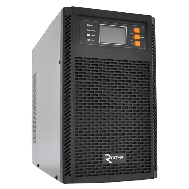 Ritar PT-1KS-LCD 1000VA (900Вт) 12V 7,5 Ah х 2 Источник бесперебойного питания с правильной синусоидой