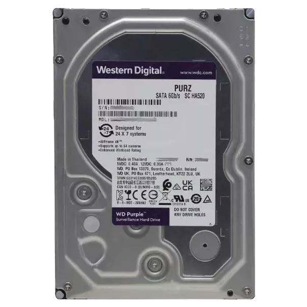 Western Digital Purple 3.5" 4TB (WD43PURZ) Жесткий диск