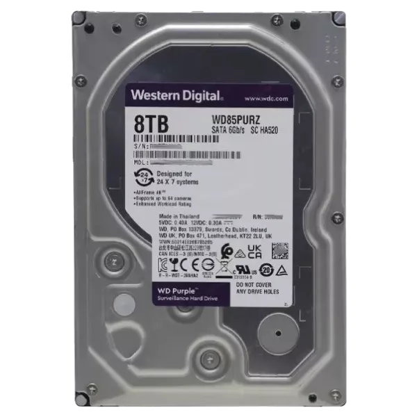 Western Digital Purple WD85PURZ 8Тб Жорсткий диск внутрішній