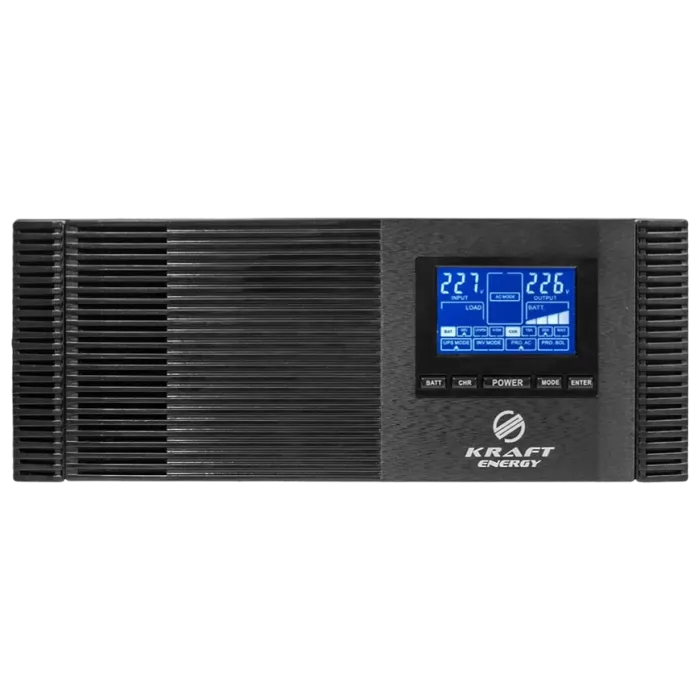 Kraft KRF-AVR1200VA/1КW-12V(MPPT 30А) Інвертор з ДБЖ