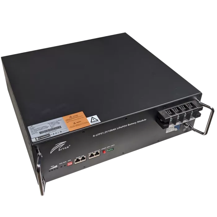 Ritar R-LFP51.2V100AH Акумуляторна батарея з bluetooth та автоматичним вимикачем