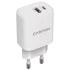 Canyon H-08 white (QC18W/PD 20W) Мережевий зарядний пристрiй