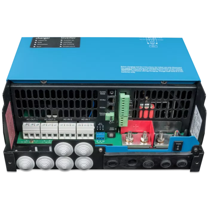VictronEnergy Quattro-II 24/5000/120-50/50 однофазный чистая синусоида Инвертор